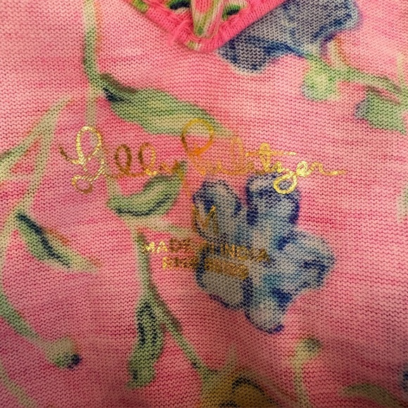 Lilly Pulitzer Camilla Dress Prosecco Pink Tigress Garden, Womens size Medium - Picture 4 of 11